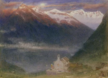 O desfiladeiro de Gondo, Simplon
